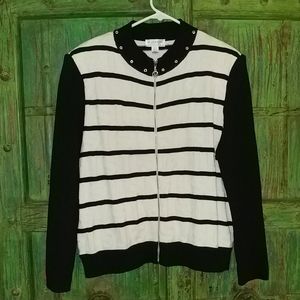 St. John Cardigan Sweater Size Large